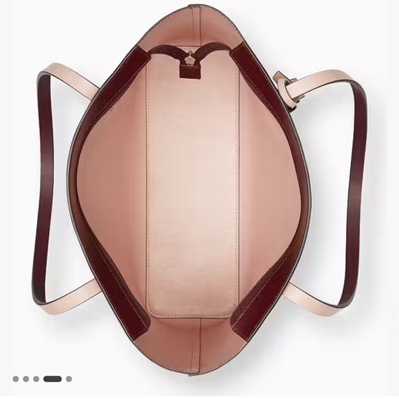 Kate Spade | Lawton Way Rose | tote | cherrywood - Picture 3 of 11